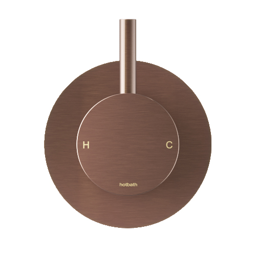 Geborsteld koper PVD