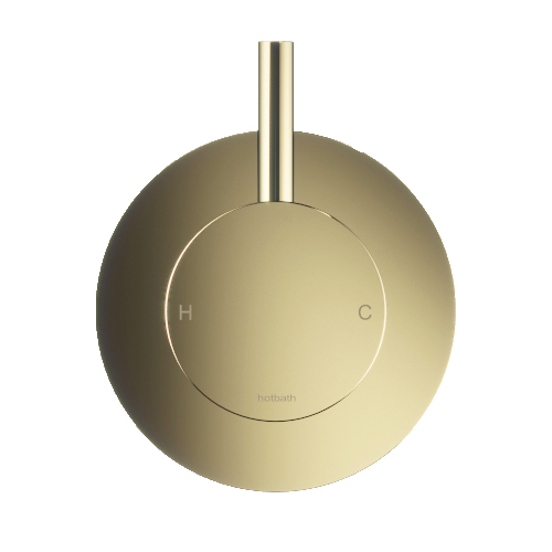 Gepolijst messing PVD