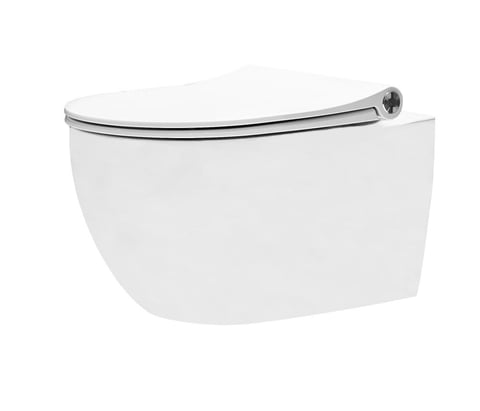 Regn wandcloset TwirlFlush - mat wit