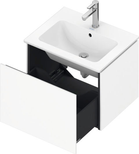 Duravit L-Cube onderkast 62x48,1cm voor Me by Starck - 1 lade - Wit mat decor