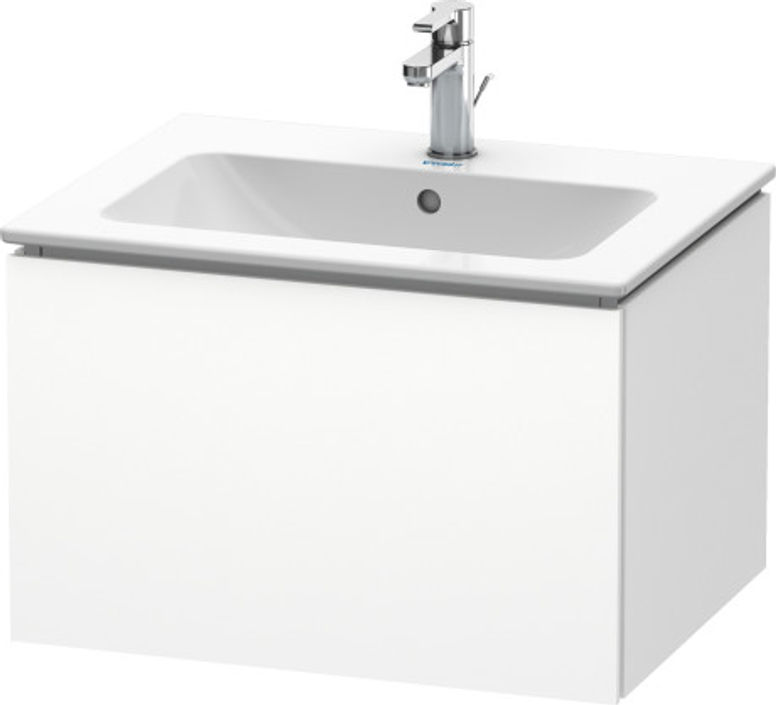 Duravit L-Cube onderkast 62x48,1cm voor Me by Starck - 1 lade - Wit mat decor