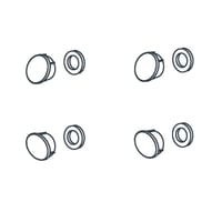 Handicare set voor douchezitting 2201 antraciet ral 7021