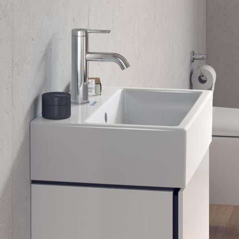 Duravit VERO AIR wastafel keramiek wit diepte 350mm