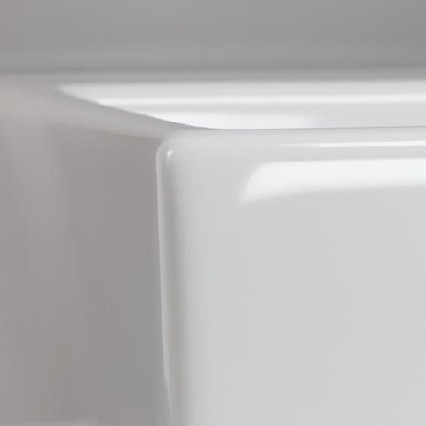 Duravit VERO AIR wastafel keramiek wit diepte 350mm