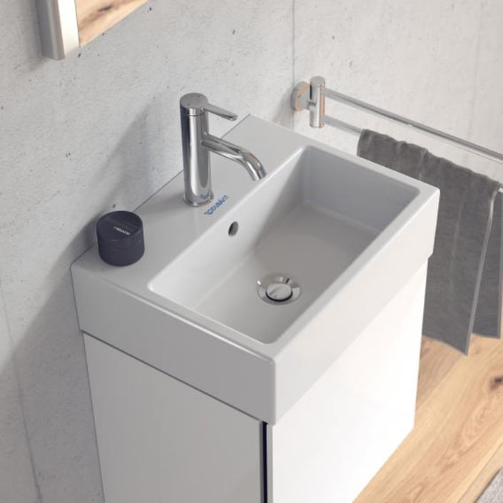 Duravit VERO AIR wastafel keramiek wit diepte 350mm