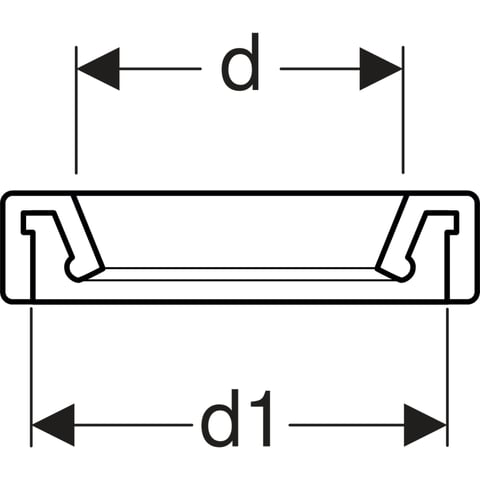 Geberit manchet