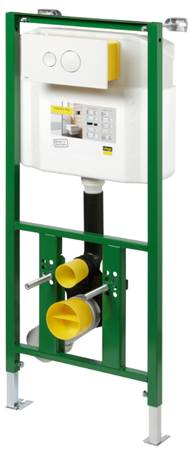 Viega Eco Plus Wc Element 1130X490 Met Bedieningsplaat Groen viega kopen in de aanbieding Viega Eco Plus Wc Element 1130X490 Met Bedieningsplaat Groen viega kopen in de aanbieding