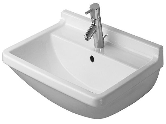 Duravit Starck 3 wastafel 60 x 45 cm. wit