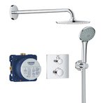 Grohe Grohtherm inbouw comfortset compleet chroom