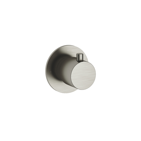 Hotbath Cobber CB010HEXT afbouwdeel stopkraan - hot - geborsteld nikkel