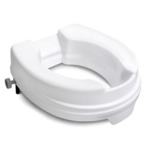 Handicare closetverhoger met deksel 10 cm. wit
