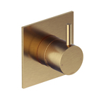 Hotbath Cobber CB031Q afbouwdeel douche mengkraan geborsteld messing PVD