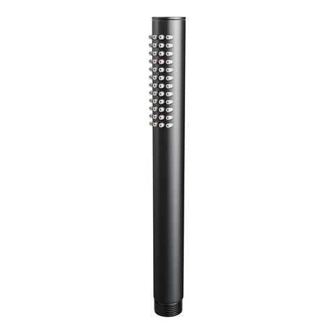 Brauer Black Edition stortdoucheset - hoofddouche 20cm - staafhanddouche - mat zwart