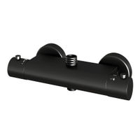 Brauer Black Edition stortdoucheset - hoofddouche 30cm - ronde handdouche - mat zwart
