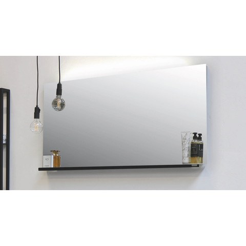 Riverdale Spiegel met indirecte LED boven- en onderverlichting - alu - 1200x30x600 mm (bxdxh)