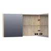 Bewonen Plain spiegelkast 120x70cm MFC - Sahara