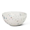 Tweedekans - Globo Le Pietre opzetwastafel rond 37x16cm - graniglia beige - SHOWROOMMODEL
