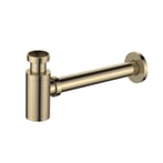 Regn fonteinsifon - geborsteld goud PVD