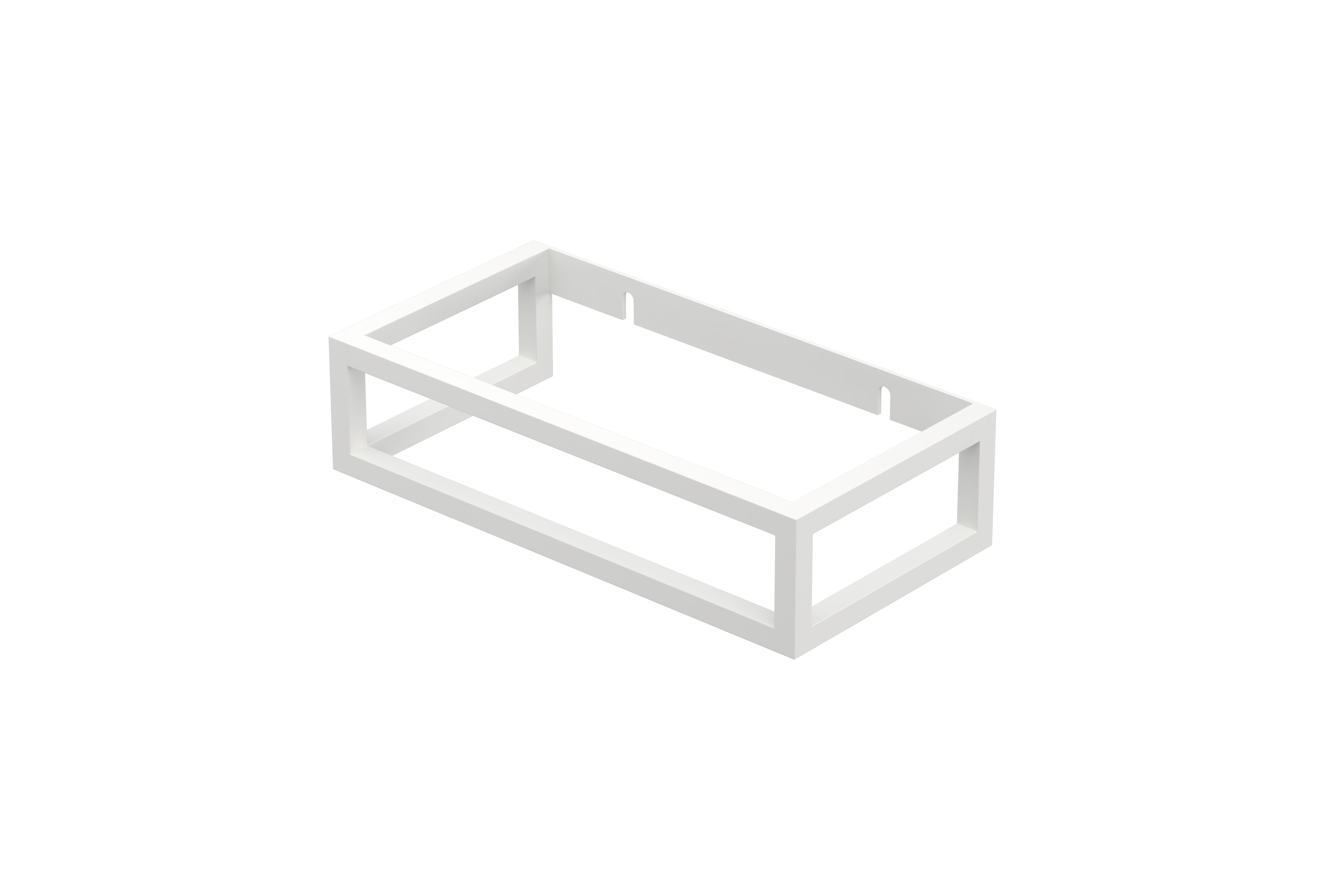 Ink Versus fonteinframe 36x18x9cm staal - mat wit