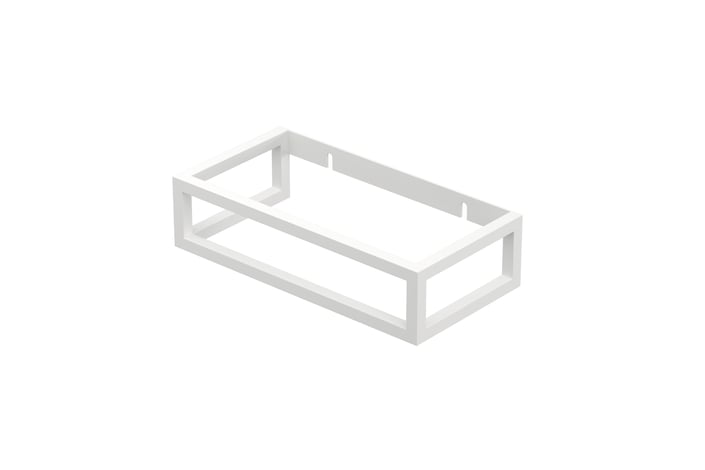 Ink Versus fonteinframe 36x18x9cm staal - mat wit