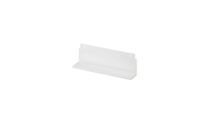 Ink SPK3 Spiegelkast planchet van staal - 70x19cm - mat wit