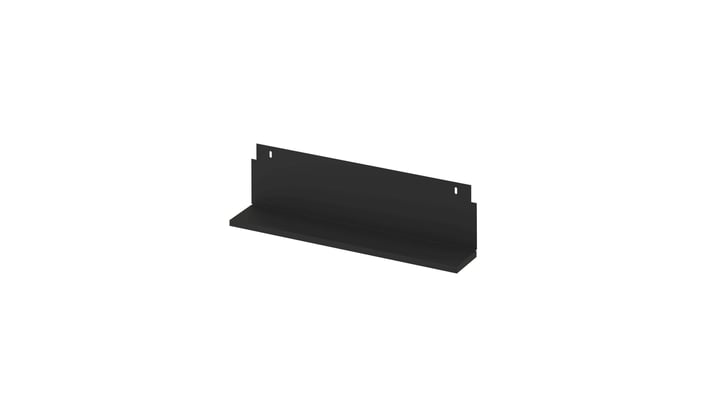 Ink SPK3 Spiegelkast planchet van staal - 80x19cm - mat zwart
