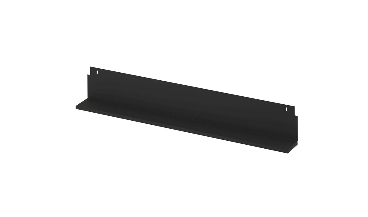 Ink SPK3 Spiegelkast planchet van staal - 140x19cm - mat zwart