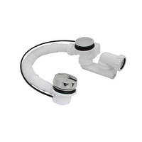 Riho AMC100 badafvoer overloopkabel 100 cm chroom logo