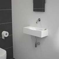 Clou InBe designsifon type 2 korte body rond chroom