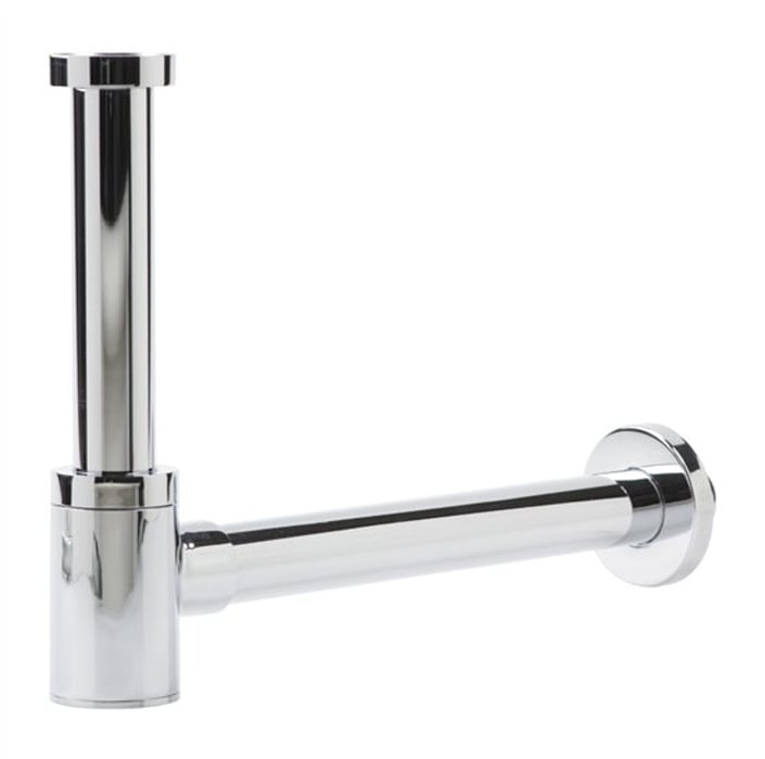 Clou InBe designsifon type 2 korte body rond chroom