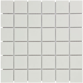 The Mosaic Factory Barcelona mozaïektegel 4,8x4,8cm - White