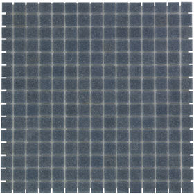 The Mosaic Factory Amsterdam mozaïektegel 2x2cm - Steel Grey matt