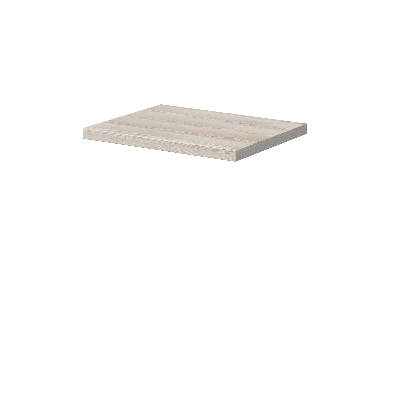 Blinq Veille afdekblad voor onderkast 61x46cm - gebleekt natuur