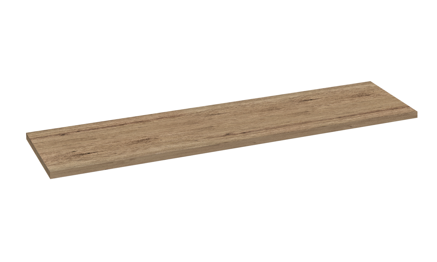 Blinq Intent wastafelblad 100x45x3,2cm - eiken natuur