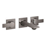 Grohe Allure driegats inbouw wastafelmengkraan S-size met 15cm uitloop - Hard graphite