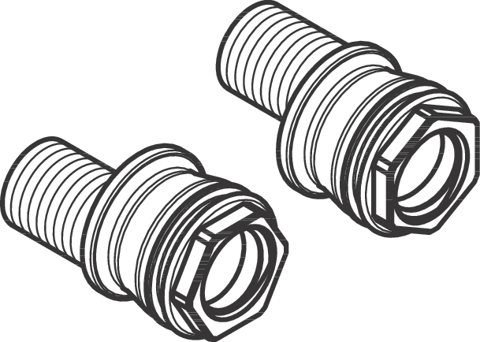 Hansgrohe / Axor S-koppelingenset  95772000