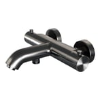 Geborsteld gunmetal PVD