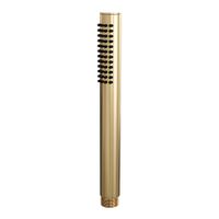Brauer Gold Carving badthermostaat met badset - staafhanddouche - geborsteld goud PVD
