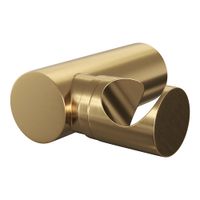 Brauer Gold Carving badthermostaat met badset - 3 standen handdouche - geborsteld goud PVD