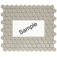 VERVALLEN - SAMPLE - The Mosaic Factory Barcelona mozaïektegel - Grey Glossy