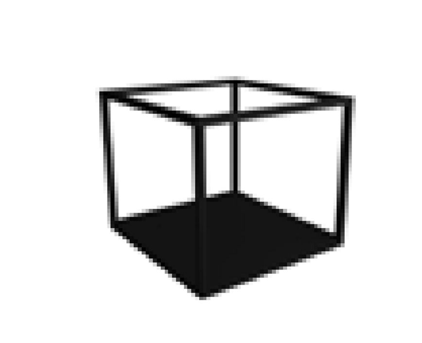 Ink Ferro Regaal staal tbv onderkast H35 mat zwart 400x450x350mm (bxdxh)