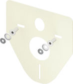 Tece geluidsisolatieset voor toilet en bidet