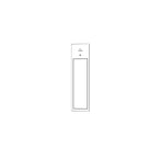 Sunshower Pure Glasplaat - Black