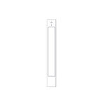 Sunshower Pure XL/ Solo Glasplaat - Organic Grey