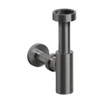 Clou Mini Suk fonteinsifon - geborsteld gunmetal pvd