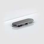 Geborsteld gunmetal PVD