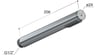 Hotbath ADSIX inbouw doucheset chap RVS 316 - met staafhanddouche - wandarm - hoofddouche 20cm - wandsteun
