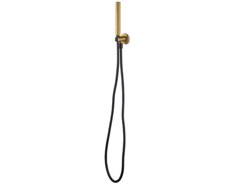 JEE-O slimline Wand handdouche met geïntegreerde houder goud RVS