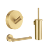 Smedbo Home smart pack toilet accessoireset - mat Messing