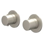 Geborsteld nickel PVD